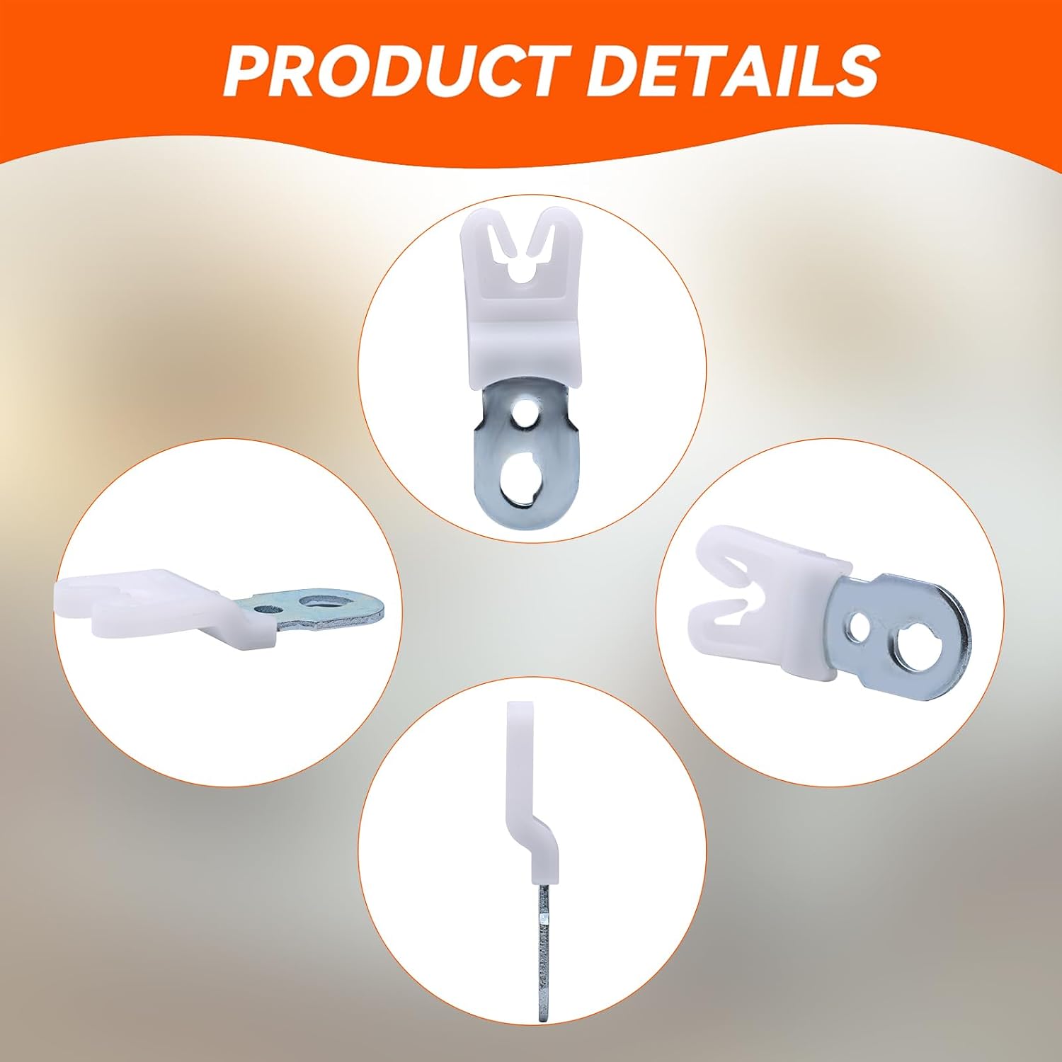 SECLUDE 5PCS Door Lock Pawl Retainer，Side Door Lock Pawl Clip Replace YL3Z1521970AA, YL3Z1521970AB Compatible with Ford Continental, Contour, Explorer, Mountaineer, Mystique, Ranger,Lincoln