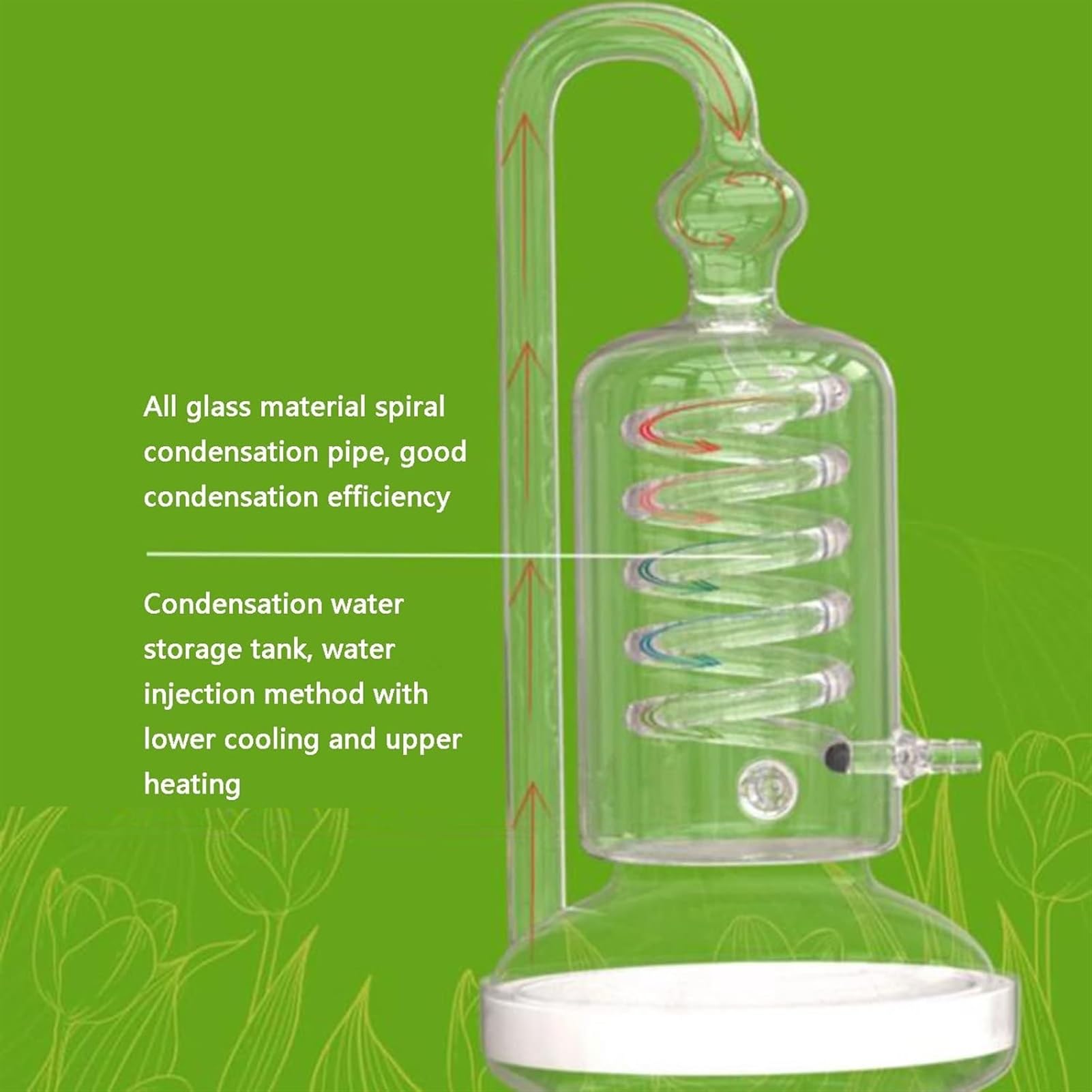 自宅蒸留キット Amazon | エッセンシャルオイル蒸留装置、4L水蒸留器清浄機、家庭用DIY