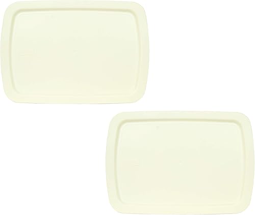 Pyrex C-233-PC - Tapas de almacenamiento de alimentos de repuesto de 3 cuartos de galón 2 unidades
