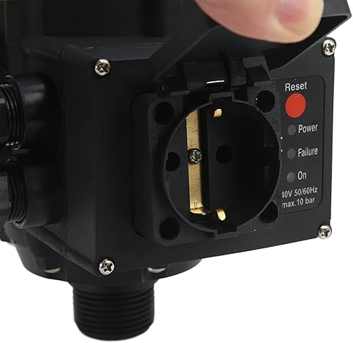 Miniatura 7 de Controlador automático de presión de bomba de agua ABS impermeable Interruptor de presión de la bomba de control inteligente (enchufe de EE. UU.