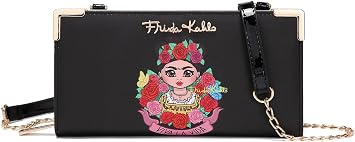 Frida Kahlo Authentic Fashion Wallets -Single Zipper, Double Zipper, Short Wallets, Long Wallets