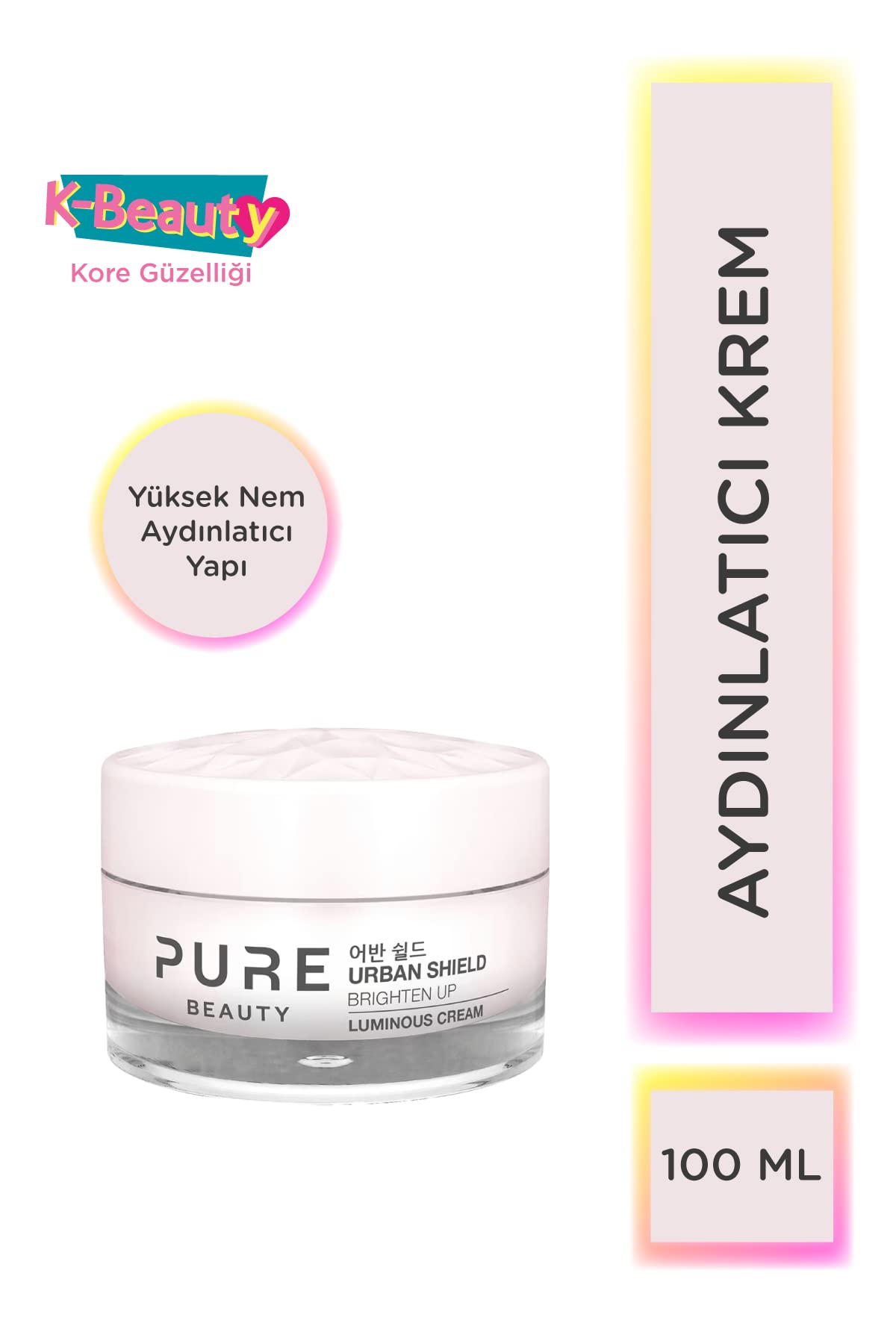 Pure Beauty Brighten Up Luminous Cream Aydınlatıcı Nemlendirici Krem 50ml