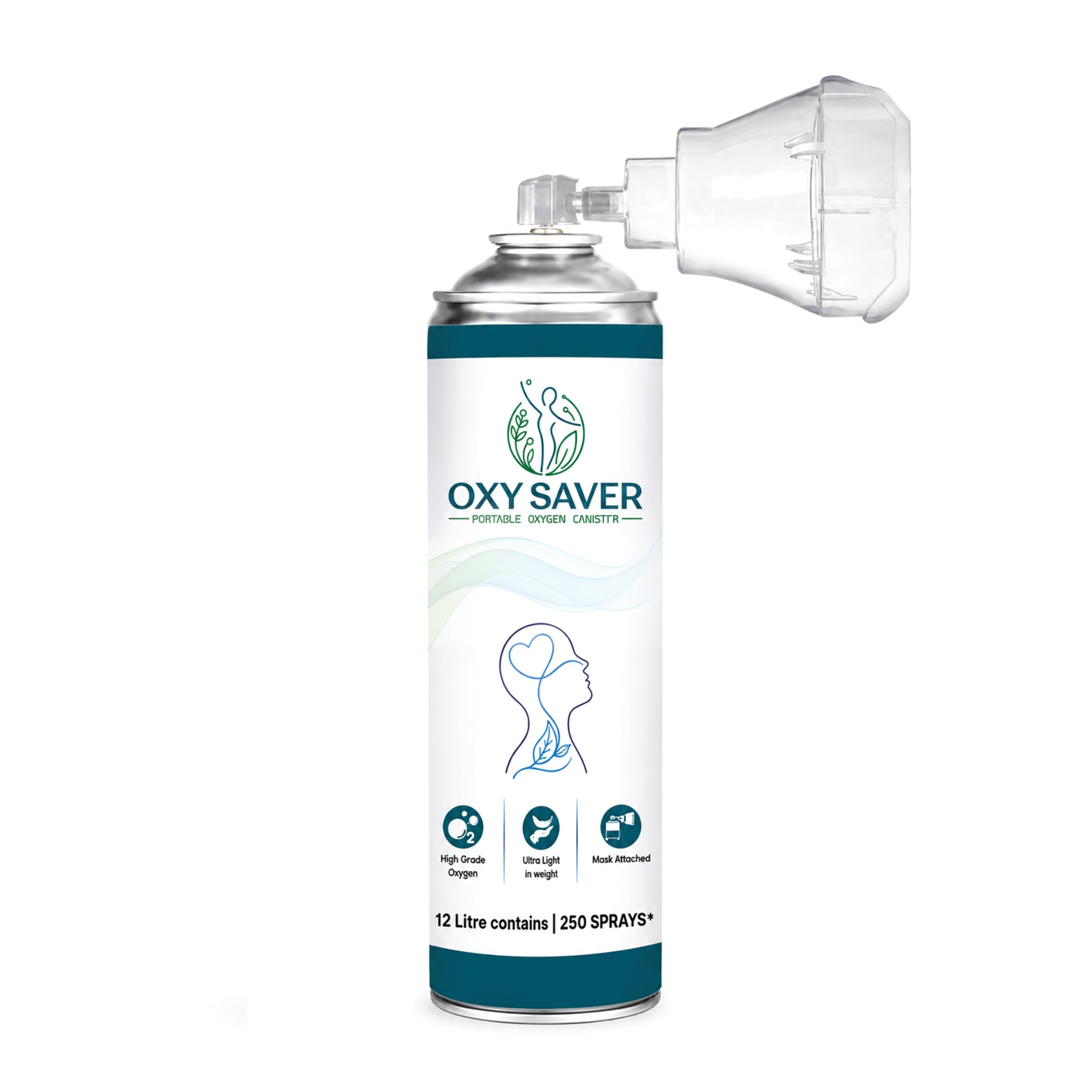 OXYSAVER 12L Portable Oxygen Cylinder - Image 1