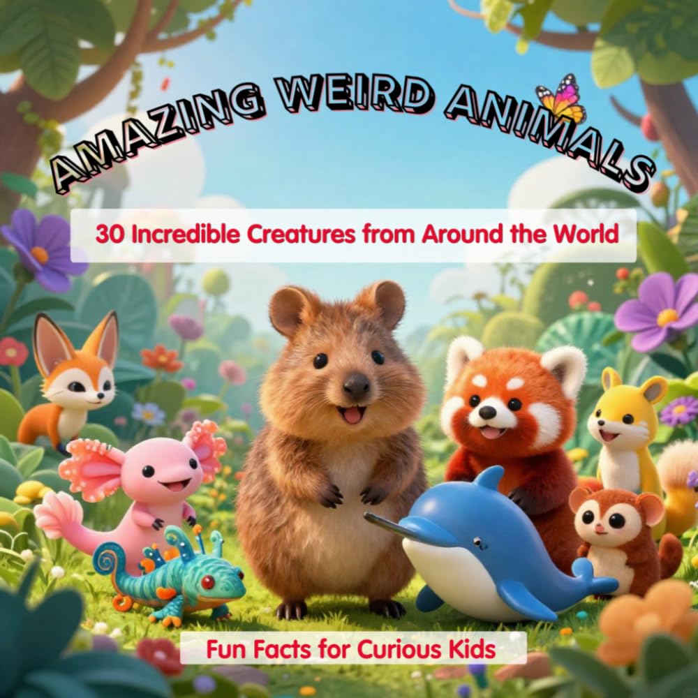Amazing Weird Animals: 30 Incredible Creatures from Around the World | Fun Facts for Curious Kids Ages 4+