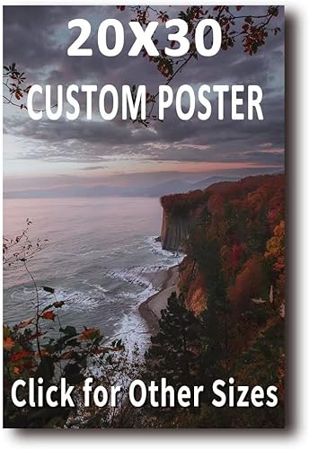 Vista 20 de Impresión de póster personalizada, carga tus imágenes/imágenes, personaliza tu propia decoración artística de fondo personalizada, 12 x 18 pulgadas