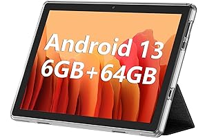 Tableta Android para Niños de 10 años (Android 13, 6GB+64GB)