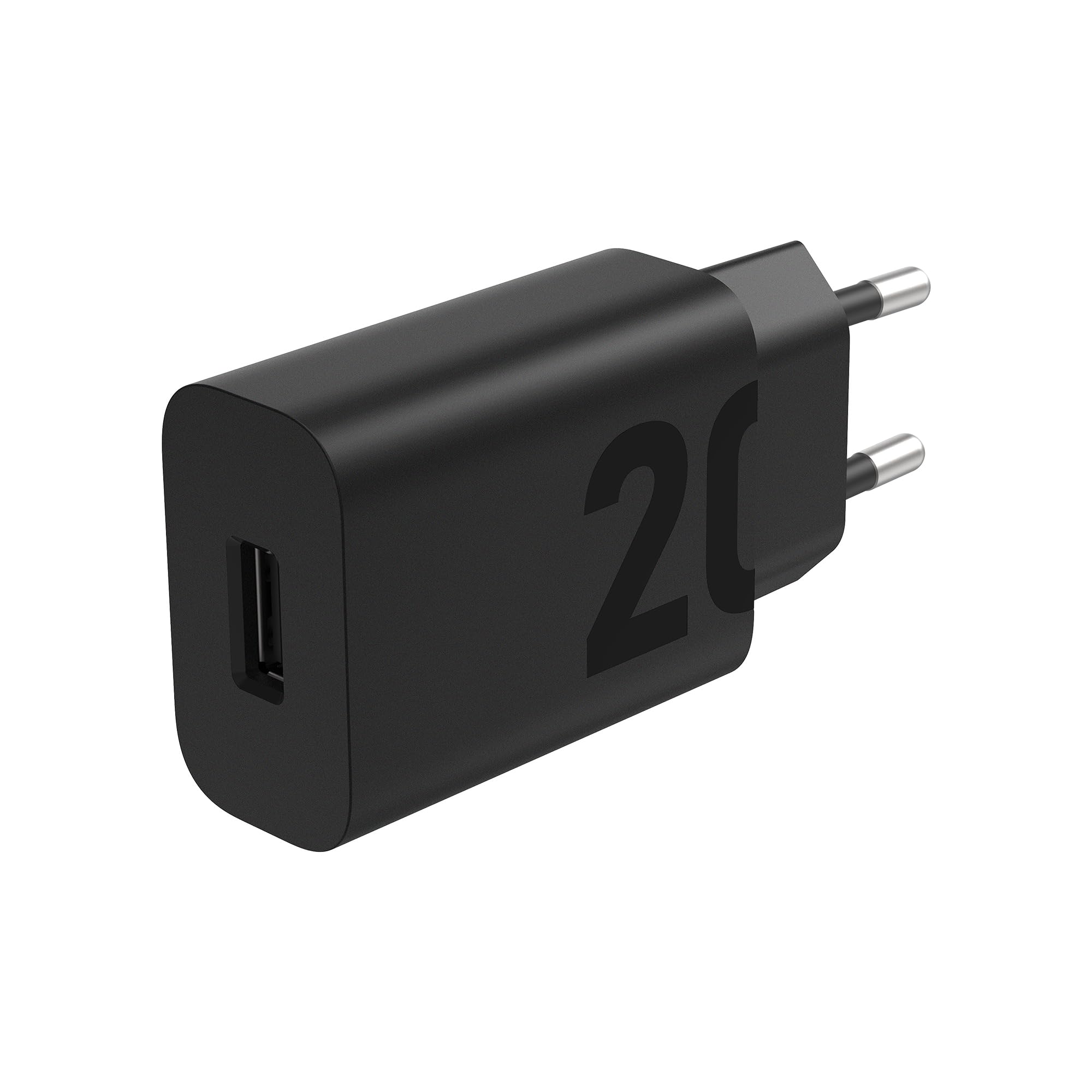 Lenovo Cargador de Pared USB-A de 20 W para Tablets (Carga Rápida, Protección Integrada contra Sobretensiones, Calor Extremo y Otros Peligros) – Negro