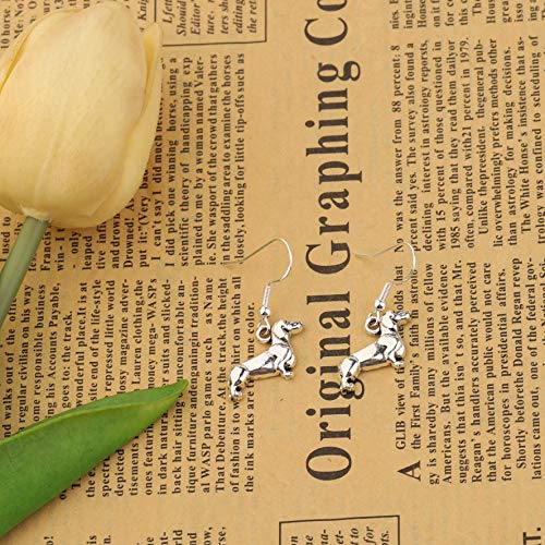 SEIRAA Dachshund Dog Earrings Doxie Mom Gifts Ideas Puppy Animal Dog Lover Jewelry2