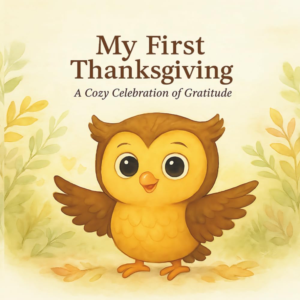 My First Thanksgiving: A Cozy Celebration of Gratitude (Tiny Owl’s First Adventures Series)