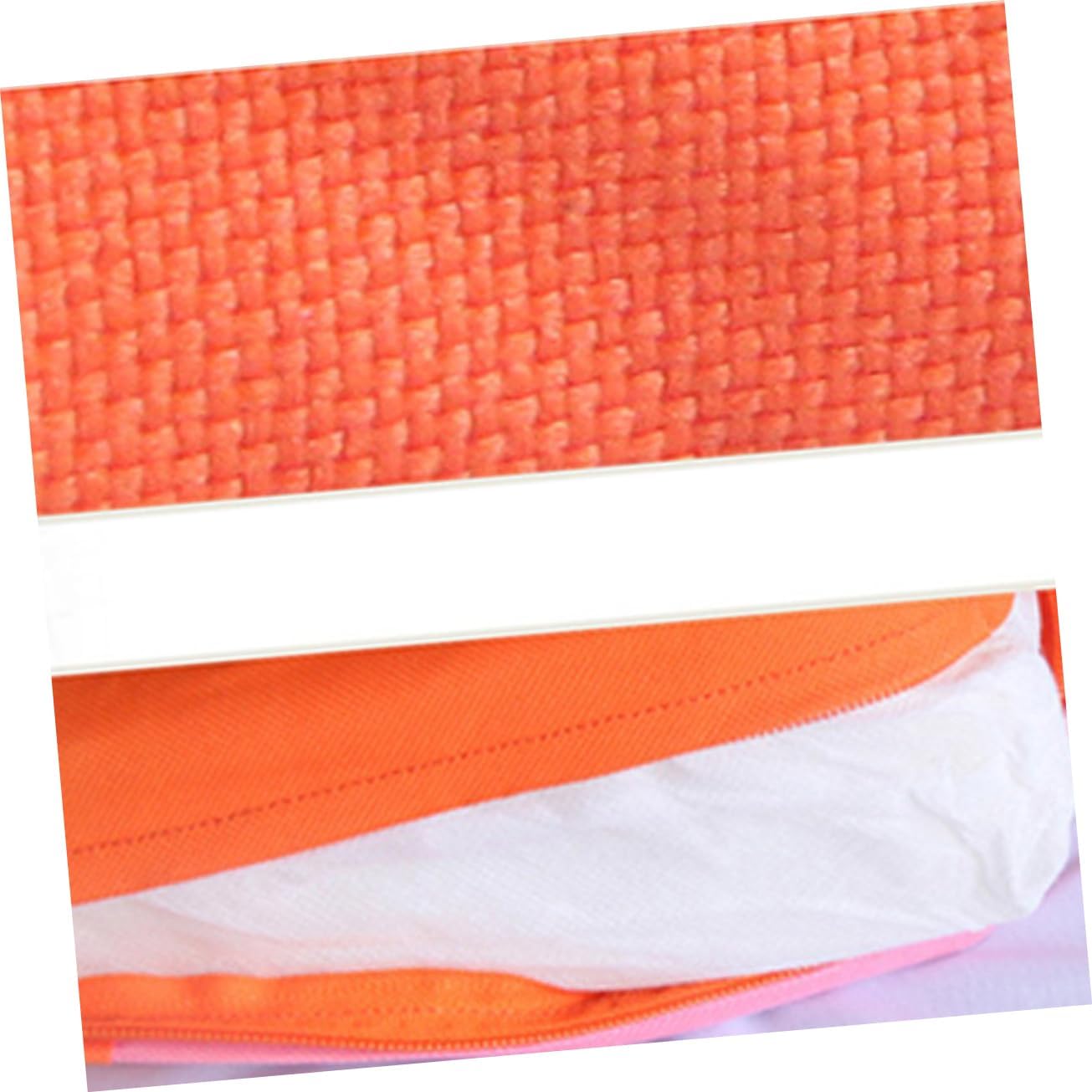 ABOOFAN Booster Seat for High Booster Seat Cushion High Chair Chair Pad Mat Highchair Dining Riser Cushion Covers Nursery Orange Random Color