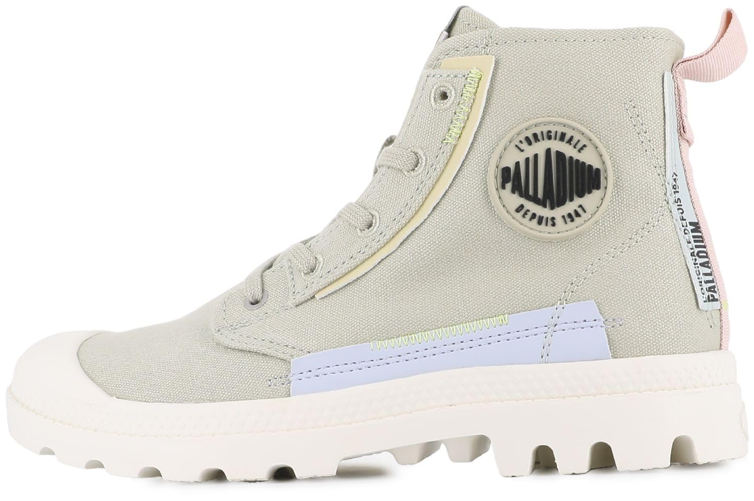 Palladium Bottines Beiges Pampa