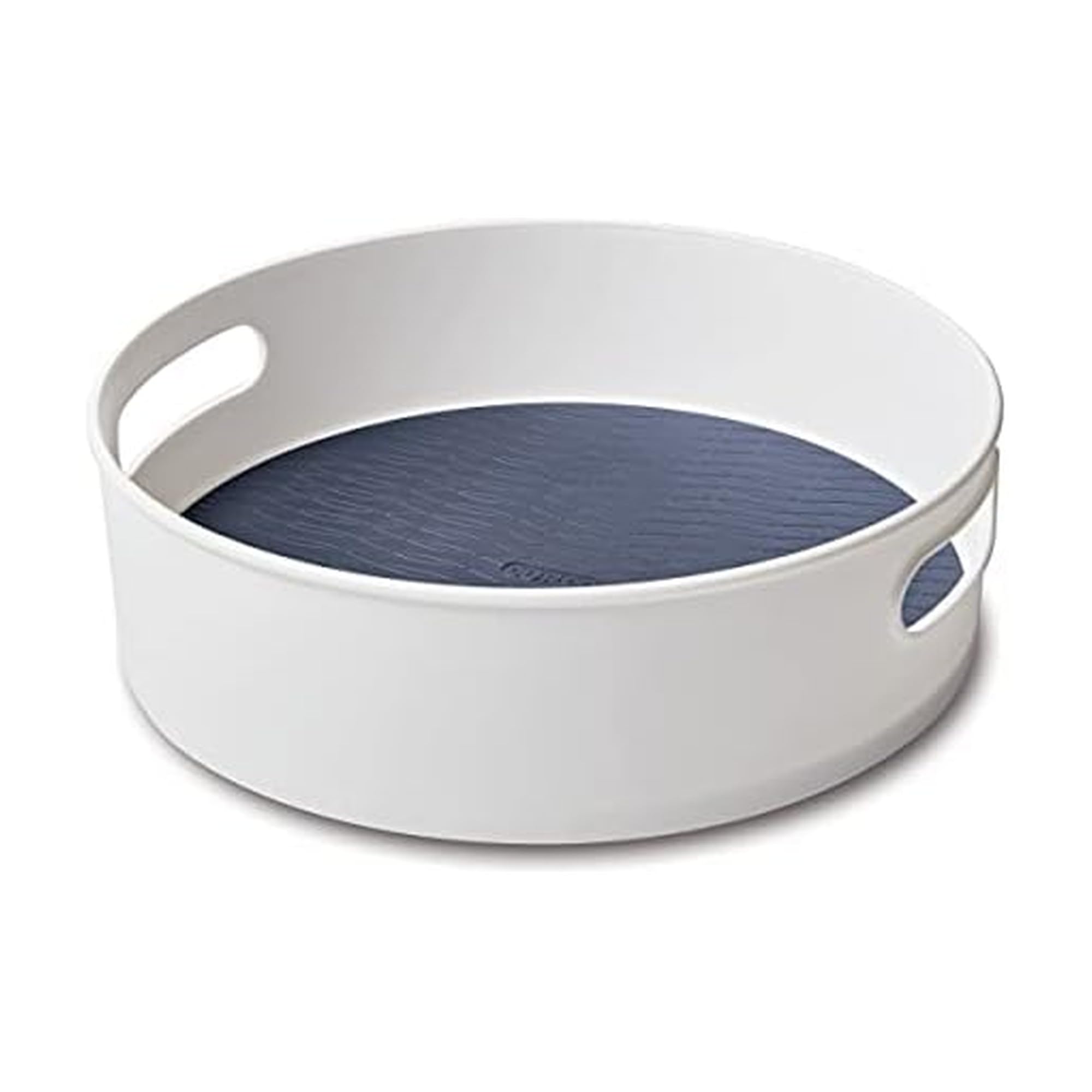Organisateur rotatif Copco 30,5 cm blanc et bleu pour harmoniser votre intérieur