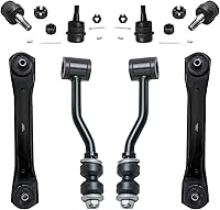 Vista 247 de Detroit Axle - Kit de suspensión frontal de 8 piezas para Dodge Journey 2009-2015, 2 brazos de control inferiores, 2 rótulas, 2 varillas