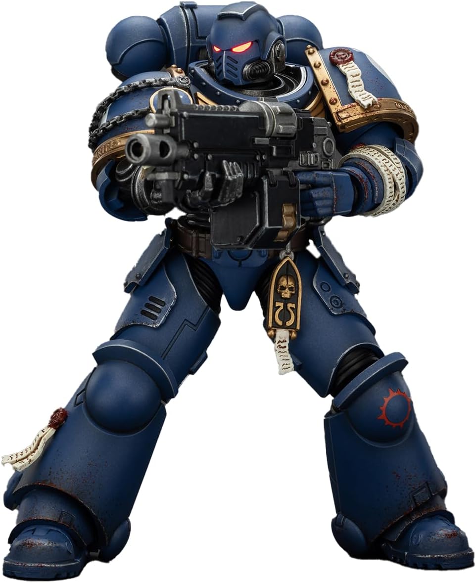 JOYTOY 1/18 Action Figure Warhammer 40,000 Ultramarines Brother Chairon-Collectors Edition Collection Model Birthday Gifts JT01383