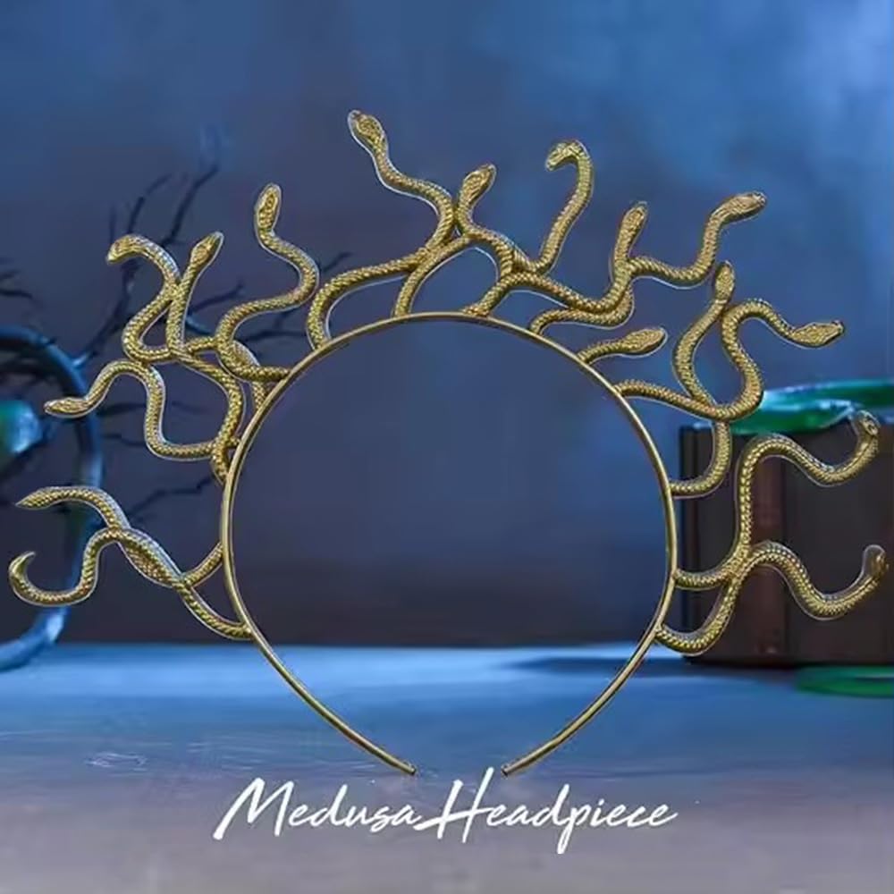 Amazon.com : 6PCS Medusa Costume Accessories Medusa Snake  display picture 3