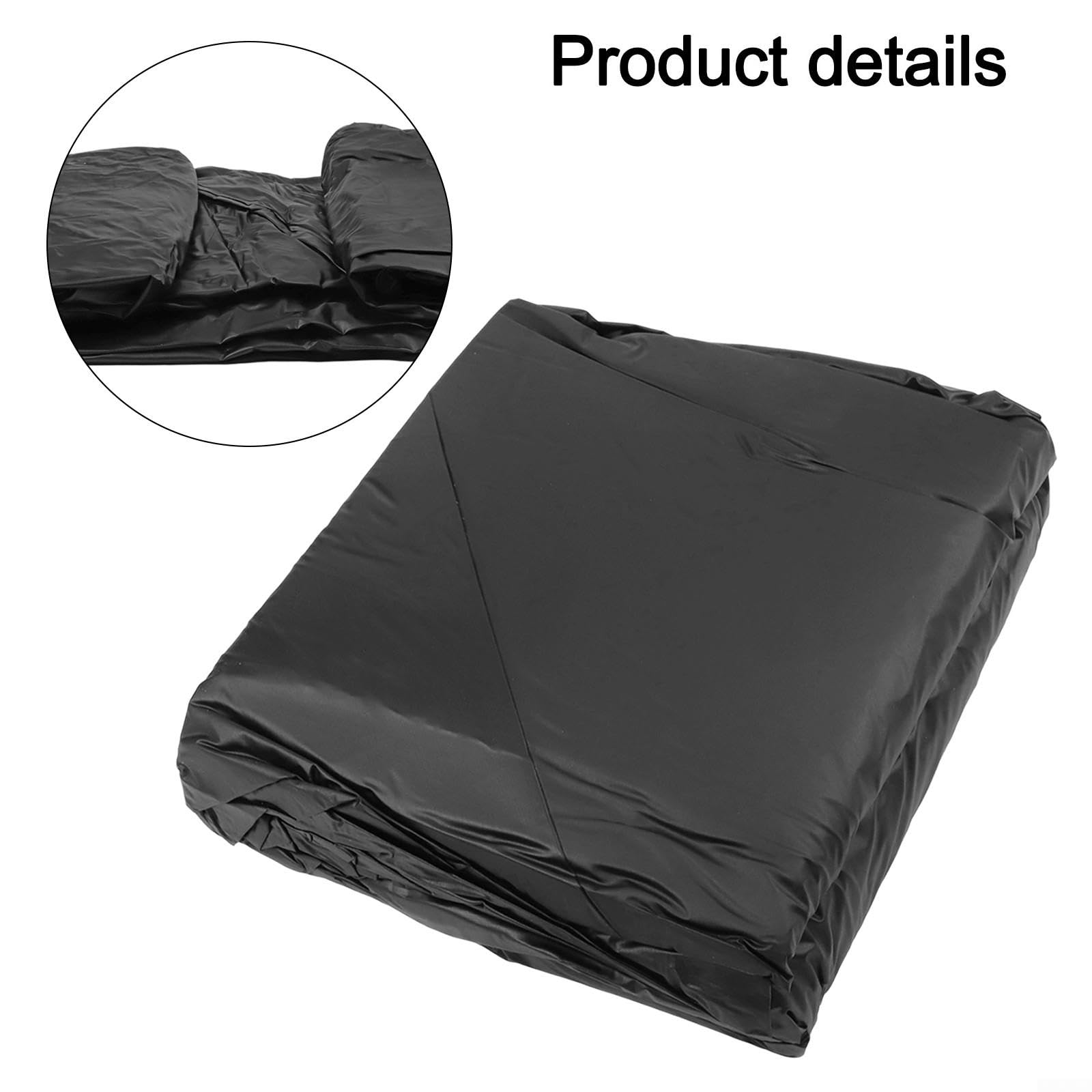 Copertura Piscina Tonda 366cm in PVC Nero Copertura Piscina(366CM)