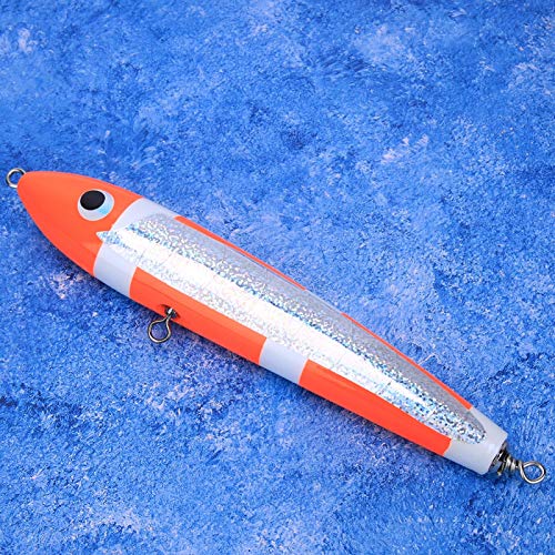 Groot potloodlokmiddel, mooi uiterlijk Kunstmatig vissenlokmiddel Kleurrijk patroon voor meer! - Image 8