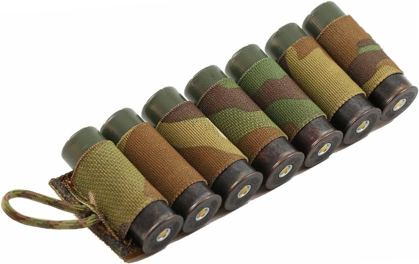 Esstac 7 Round Tearaway Shotgun Shell Carrier Cards for 12 Gauge with Hook & Loop Backing