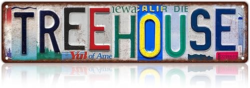 Miniatura 19 de Cartel de la lata del metal de la decoración de la pared de la calle de la arcada