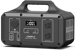 Coofly Portable Power Station: Your Reliable Outdoor Power Source
