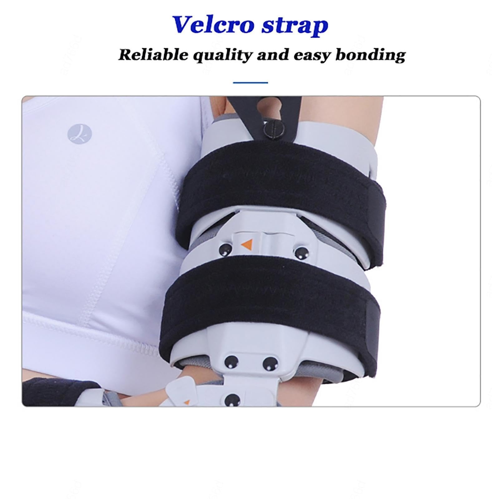 Tutore per Gomito Incernierato Tutore per Immobilizzatore Del Gomito| Tutore per Gomito Post OP Regolabile| Elbow Splint Night|Supporto per Il Sonno Del Gomito|Sindrome Del Tunnel Cubitale,Left