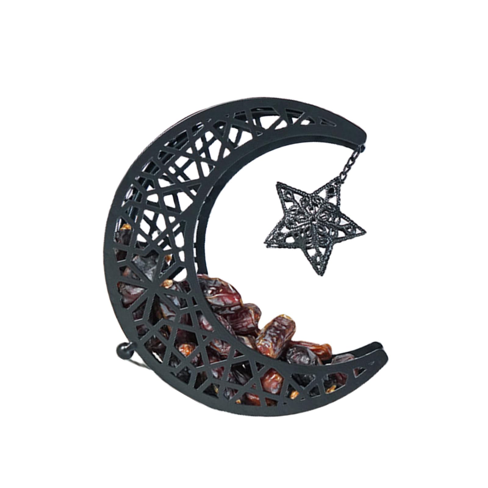 Yhplxyuus Decorative Iron Tray for Displaying Pastries and Sweets Dessert Serving Platter Snacks Holder Cake Display Stand Iron Tray