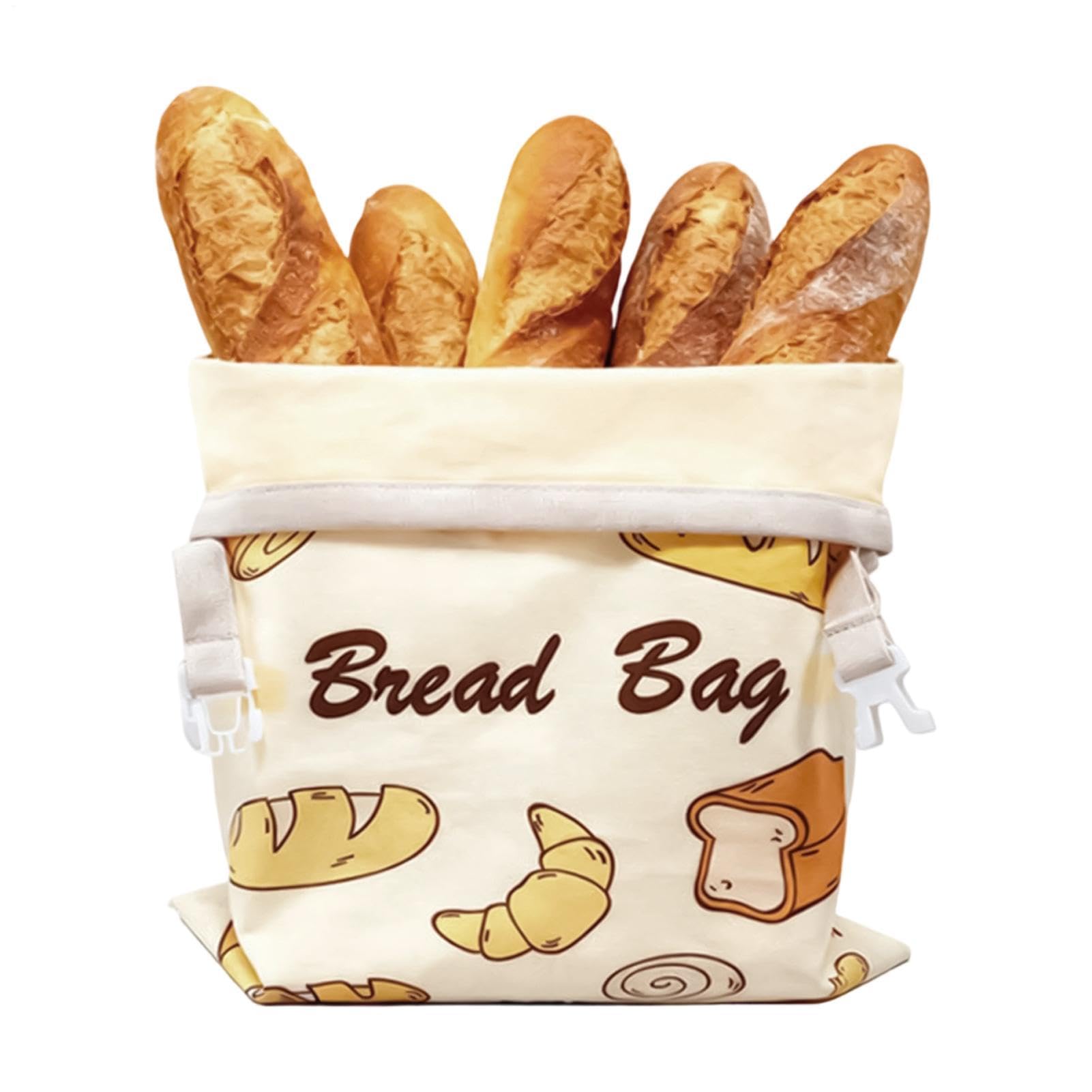 Bolsa de pan reutilizable ideal para organizar la cocina y cafetería