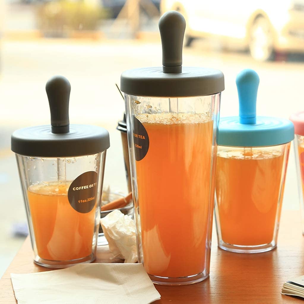 Amazon | タピオカコップ、マイタピオカカップ、二重構造漏れ