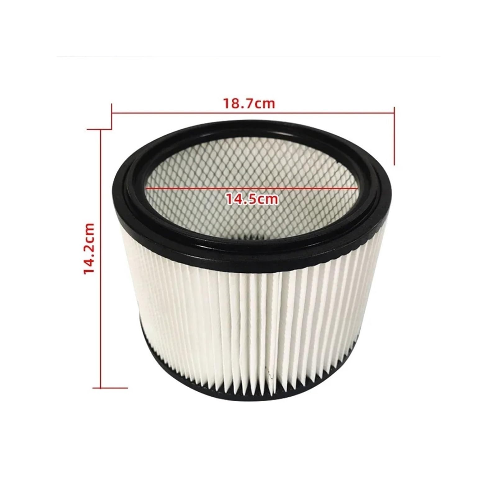 HIZON Elemento filtrante, Compatibile con Flex, | Filtro for accessori for macchine for aspirapolvere con secchio for la polvere