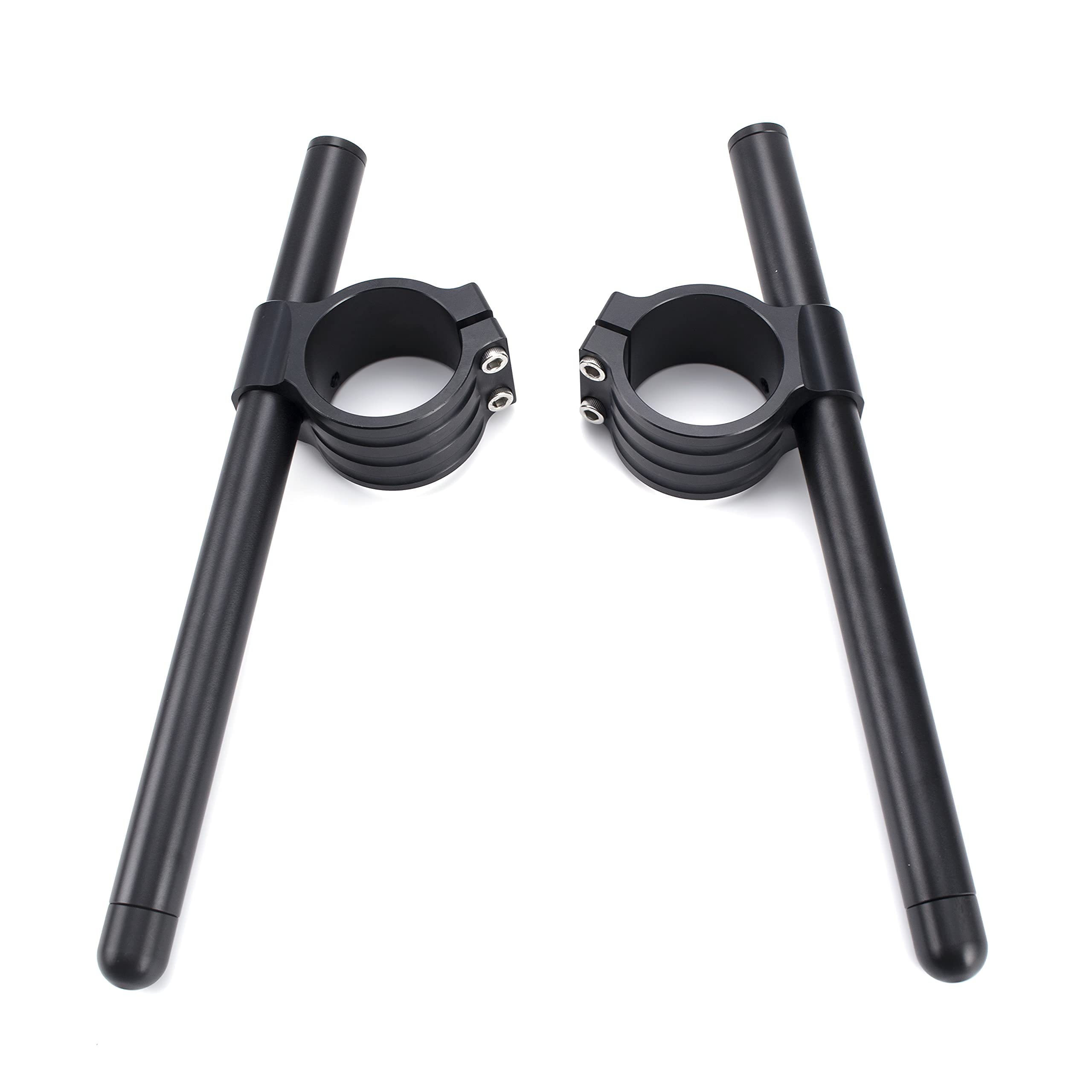 33mm Clip On Motorcycle Handlebars Kit CNC Aluminum Motorbikes