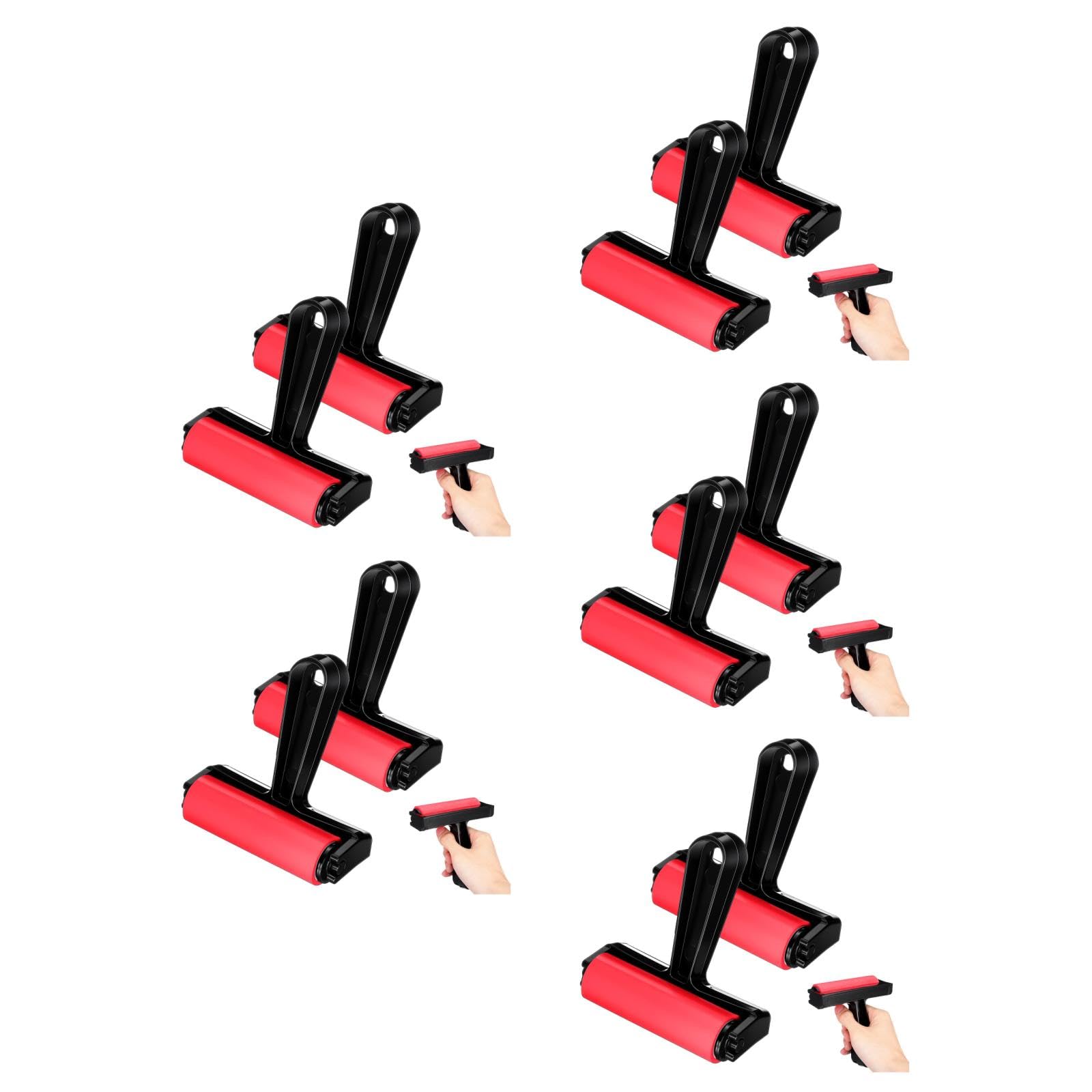 Roulette de marouflage plastique DOITOOL pour peinture diamant, outil de lissage précis x10