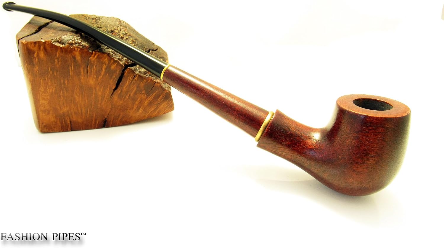 Fashion Long Tobacco Pipes of Pear Root Churchwarden "LADY-BLUES" 9''/230mm, Carving Handmade, Designed for Pipe Smokers
