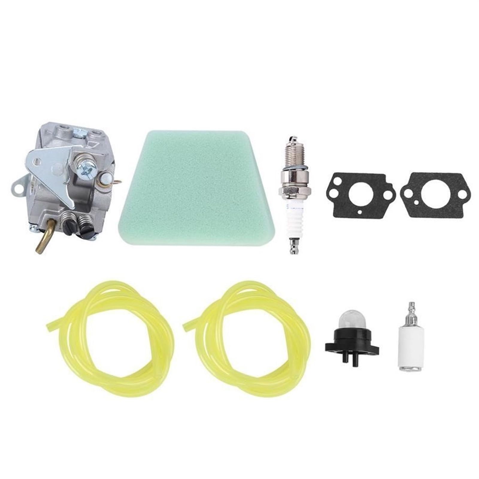 Kit de repuesto de motosierra de carburador de aluminio, piezas de repuesto de herramientas de jardín for Poulan 1950 2050 2150 2375, piezas de motosierra de WT-891