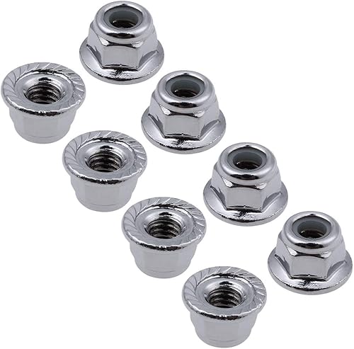 Miniatura 4 de HobbyPark Brida M4 Tuercas de bloqueo de nailon para coche RC escala 1/10 Traxxas Slash 4x4 2WD Stampede VXL Rustler VXL HPI Redcat Axial Racing