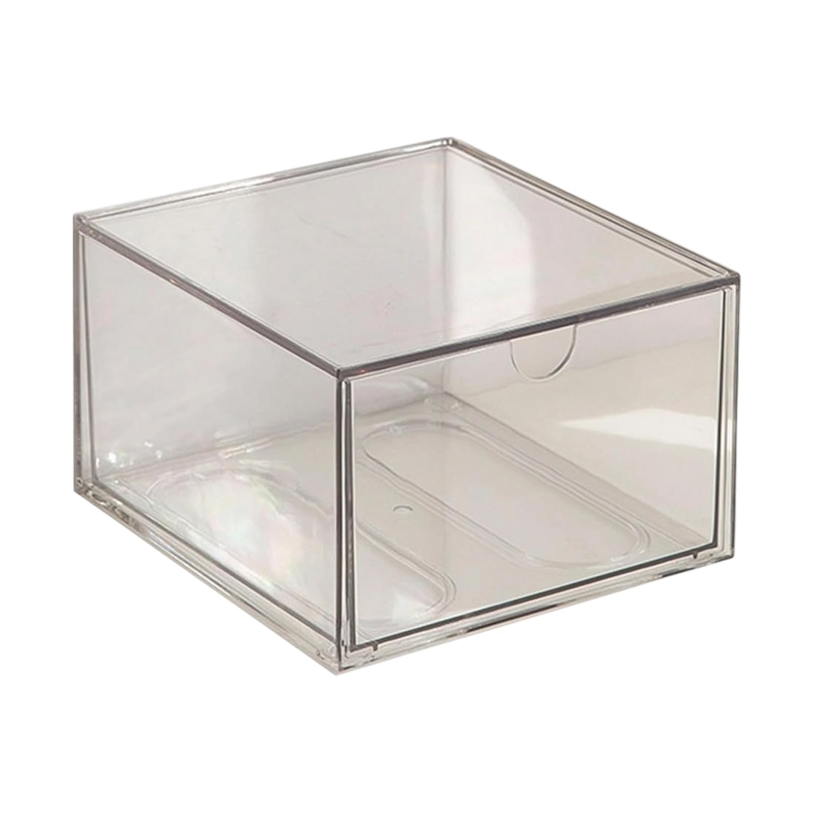 Clear Storage Drawers for Countertops – Stackable Home & Bathroom Organizers (1-Unit) Clear Pantries Organizers and Storage