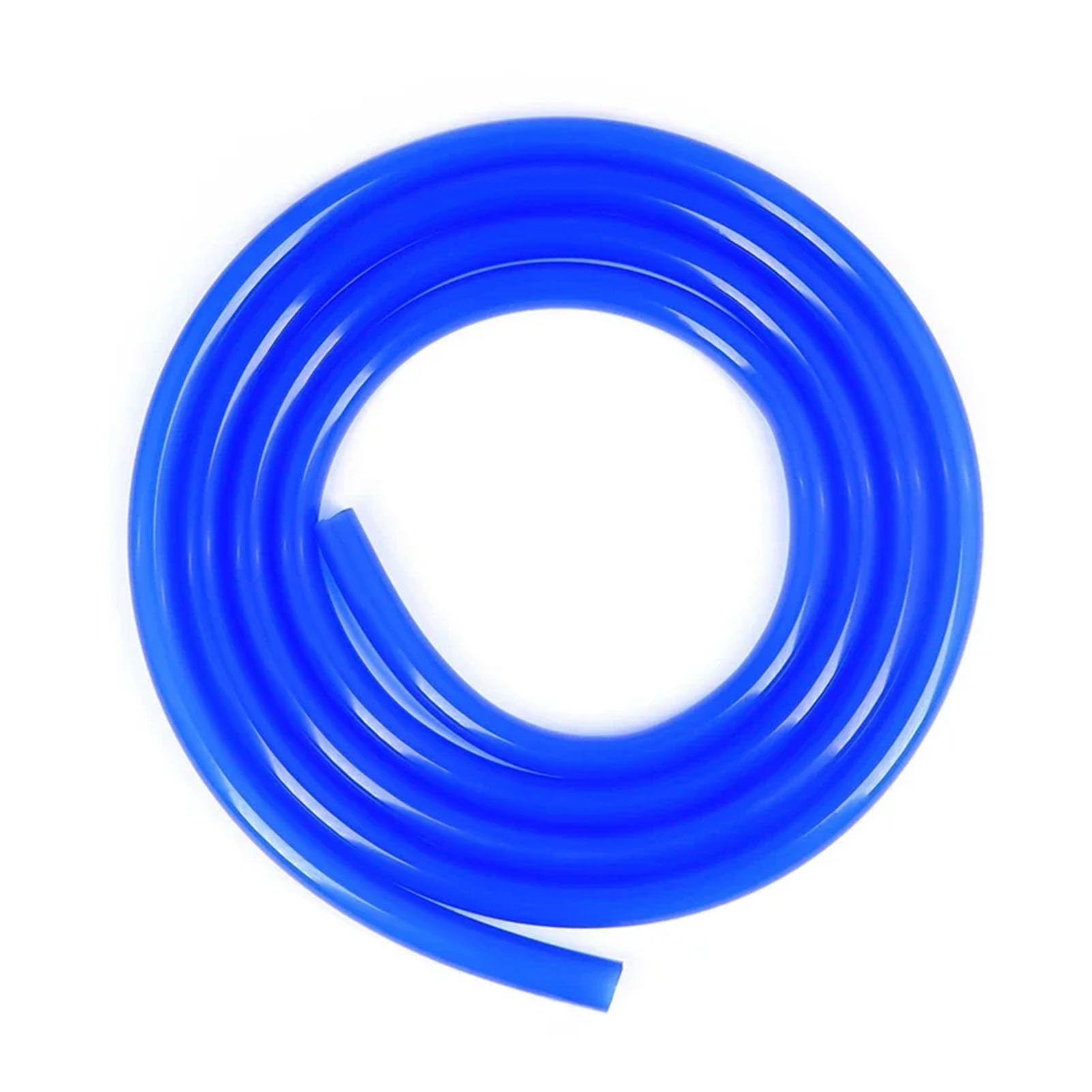 ISCBAFYX 1~10 m Tube en Silicone Bleu Flexible Aquarium Tuyau d'irrigation d'air Connecteur d'eau Tuyau d'arrosage Tuyau de Pompe d'étang de réservoir de Poissons (2 mètres_ID 8