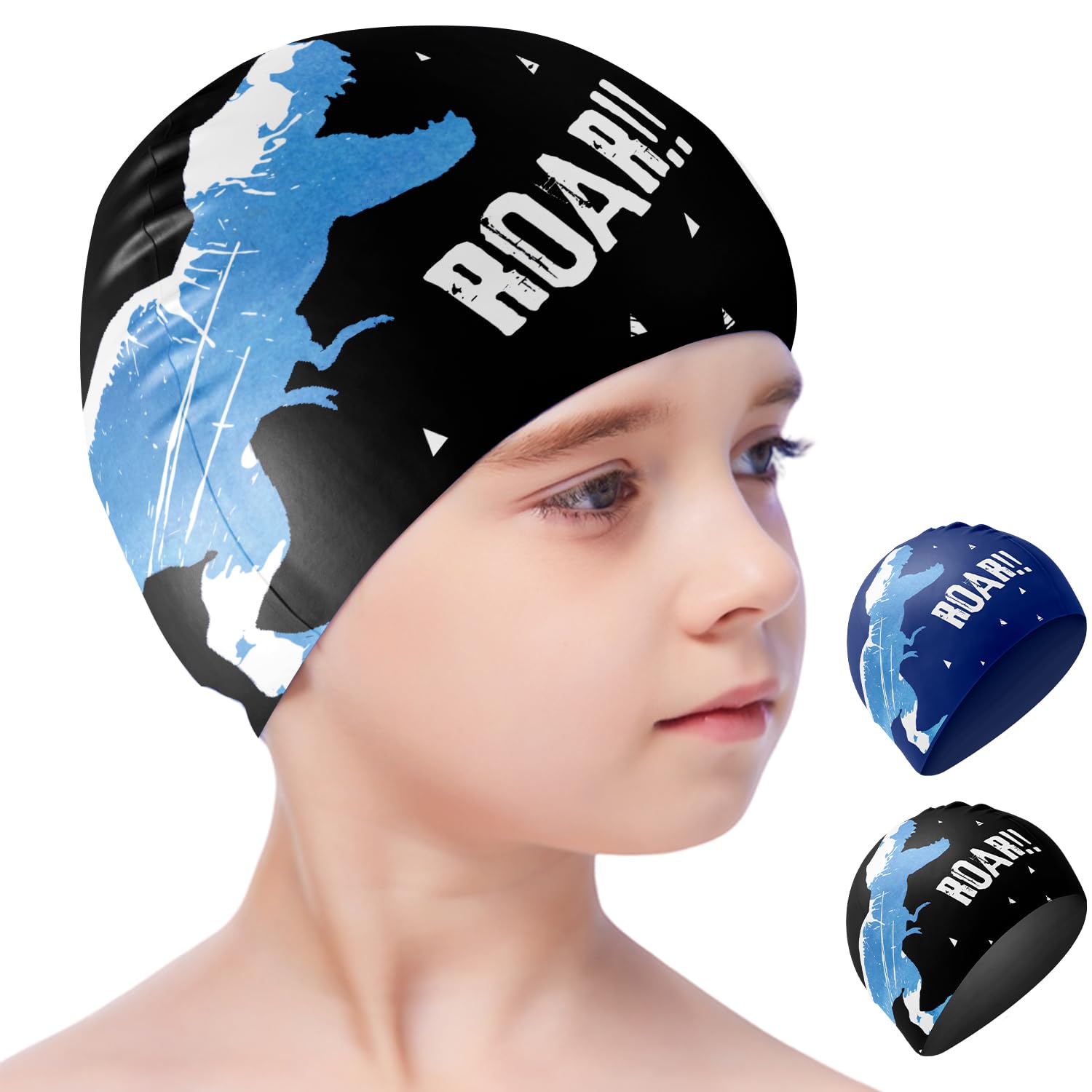 Protection Cheveux Bonnets De Bain Silicone Licorne Enfants 2-8