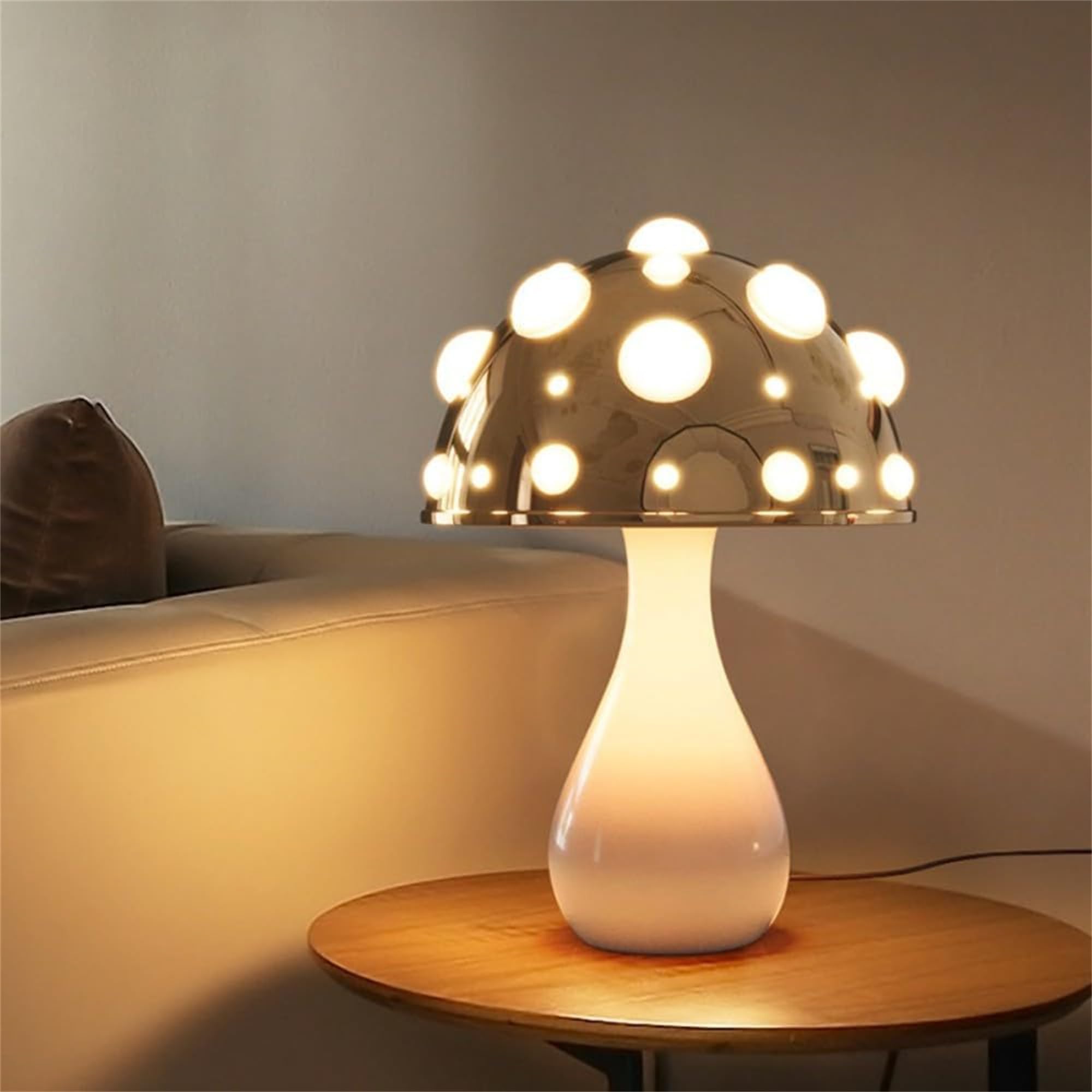 MAOYONG Mushroom Lamp-Pilzlampen Tischlampe,Pilz Bedside Lampe,Led Nachttischlampe,Tischlampe Wohnzimmer