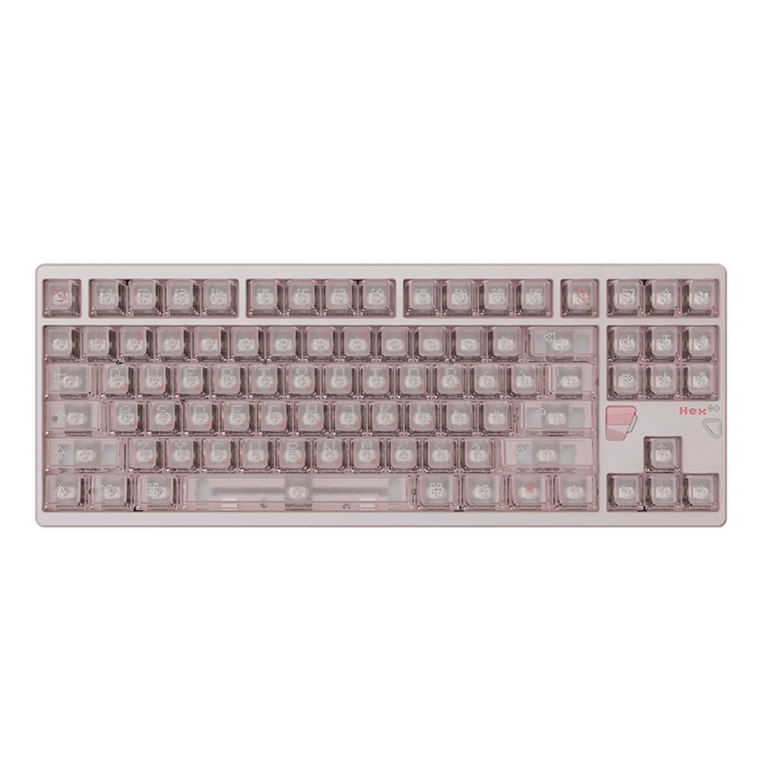 Amazon | ATK x QK Hex80 HE 磁気ゲーミングキーボード TKL 80% CNC