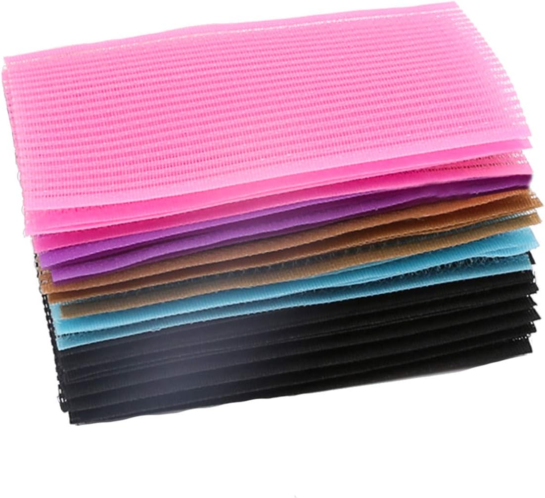 Hair Pad Packing 28 Sticker Clip Bang Fixed Seamless Magic Paste Posts Fringe Patch (Pink)