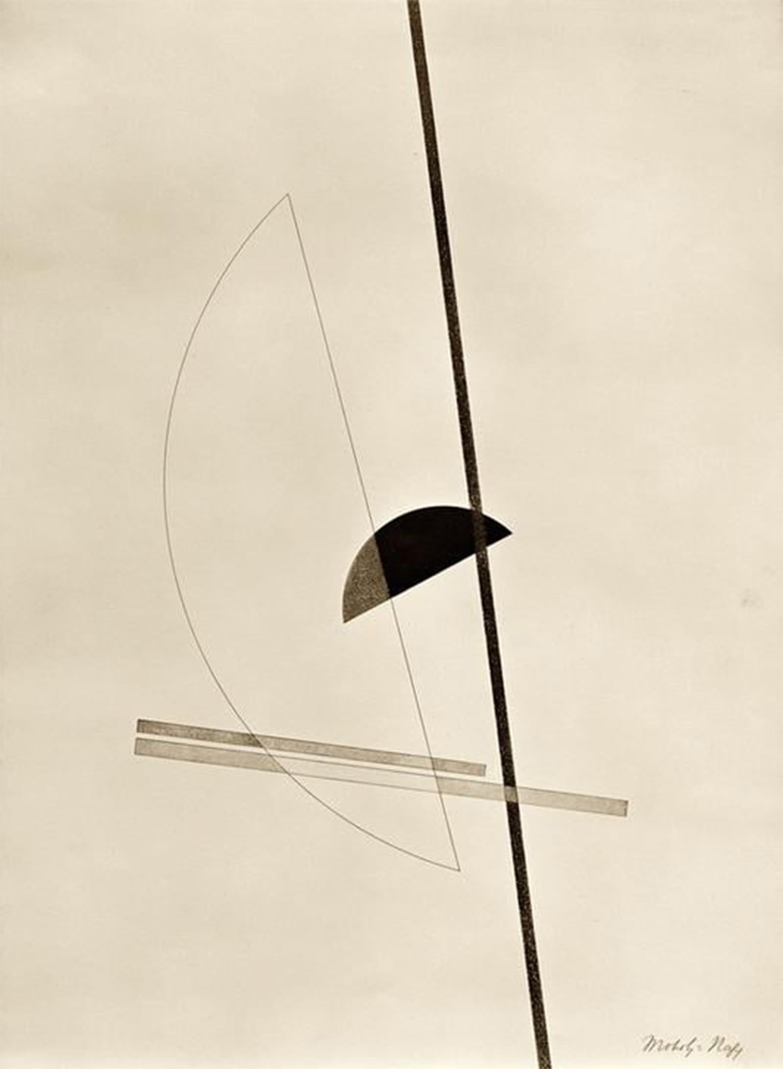 Toile Laszlo Moholy Nagy poster déco pour grand mur vide - 5