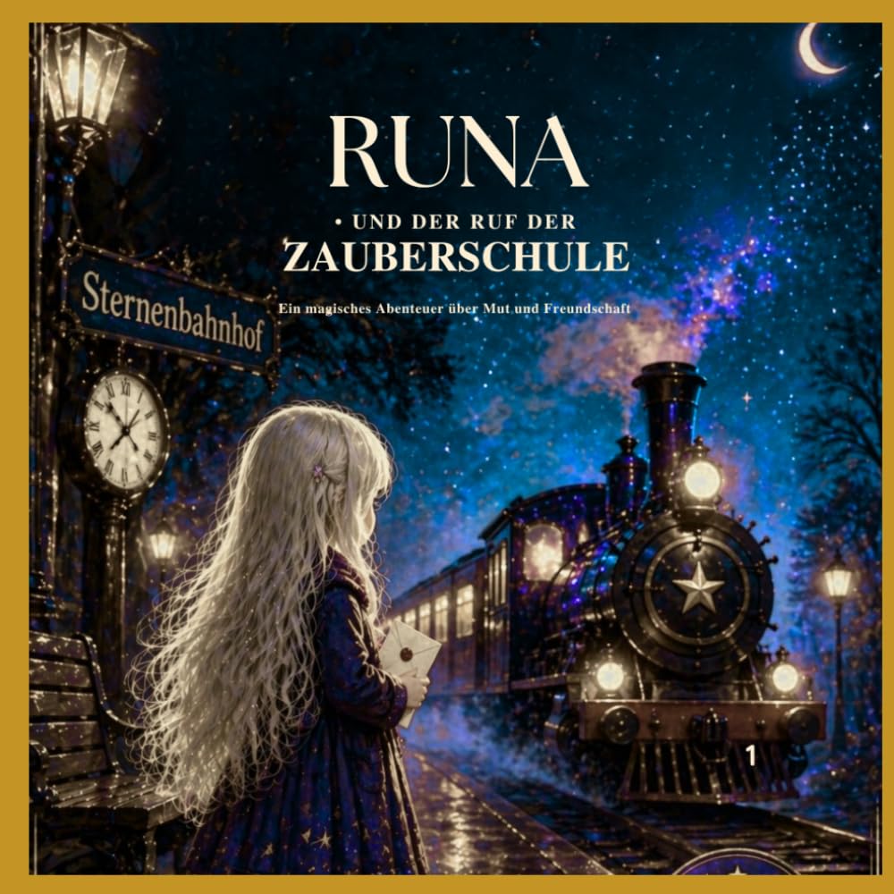 Runa und der Ruf der Zauberschule: Ein magisches Abenteuer über Mut und Freundschaft