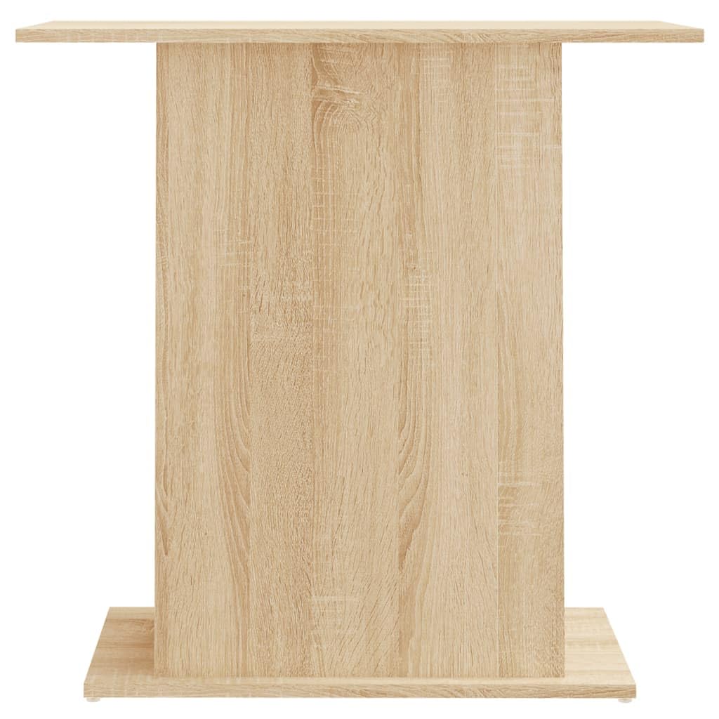 Tomostar Support pour Aquarium Meuble de Base chêne sonoma 75x36x72,5 cm