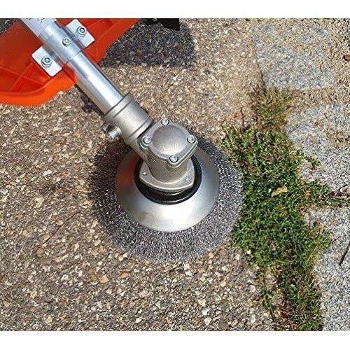 Brosses de désherbage pour débroussailleuse Stihl FS 350 avec support de 200 x 20 mm version Soft