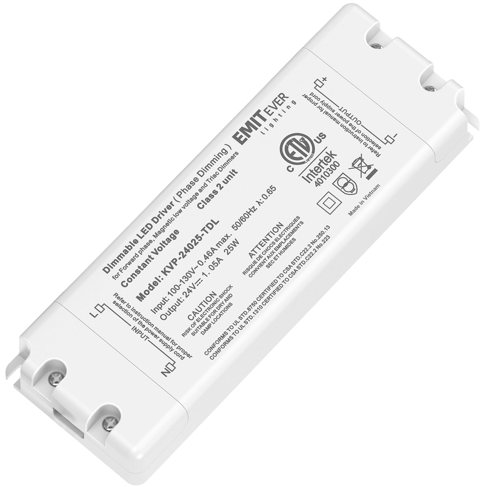 EMITEVER Triac Dimmable LED Driver - 24V 25W -1 EMITEVER Triac Dimmable LED Driver - 24V 25W -1