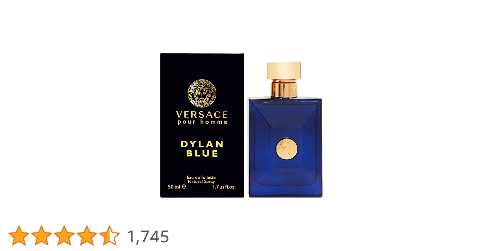 【新品未開封】ヴェルサーチ　ディランブルー　オーデトワレ　50ml VERSACE（VERSACE） ヴェルサーチェ ディランブルー
