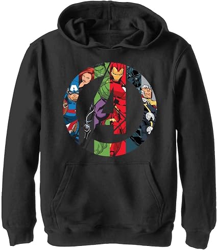 Marvel Avengers Black Widow Hoodie Für Kinder (9-11 Jahre) – Offiziell Lizenzierter Fanartikel