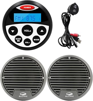 Amazon.com: GUZARE Marine Stereo and 