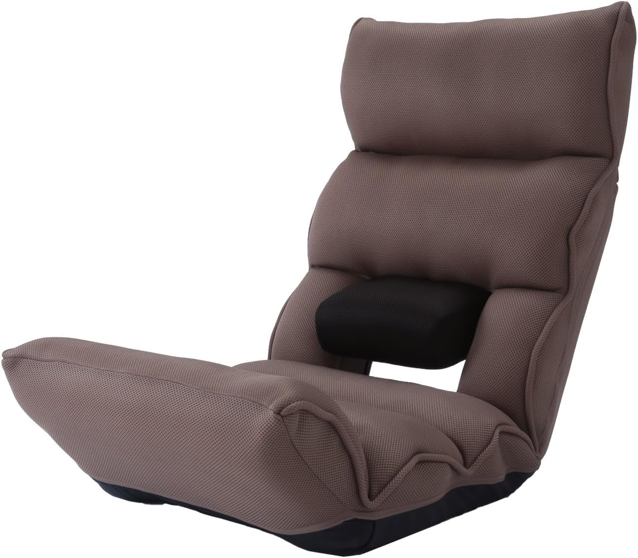 【直接取引希望】明光ホームテック 腰の神様がくれた座椅子 ロング ダークブラウン Amazon｜明光ホームテック 腰の神様がくれた座椅子 第1弾 (ブラウン