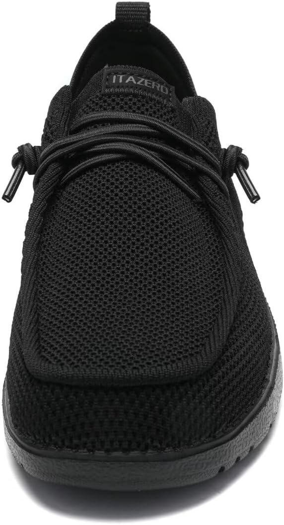 ITAZERO Women's Wide Width Walking Shoes Slip-On Loafers with Arch Support Diabetic-Orthopedic Comfort Shoes for Swollen Feet for Plantar Fasciitis - Image 4